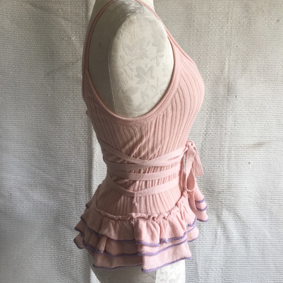 Marc Jacobs Tutu Tank Top Sleeveless Sweater Cami - Picture 3 of 8